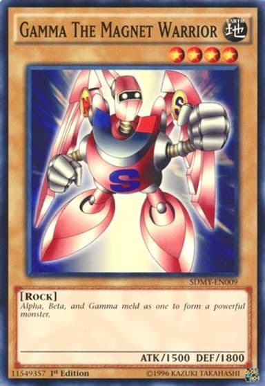 Gamma The Magnet Warrior Structure Deck: Yugi Muto Yu-Gi-Oh! card