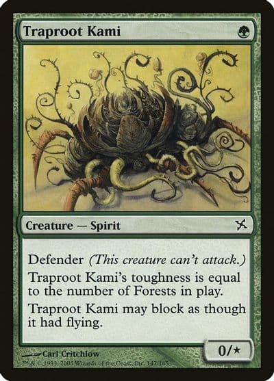 Traproot Kami Betrayers of Kamigawa Magic card