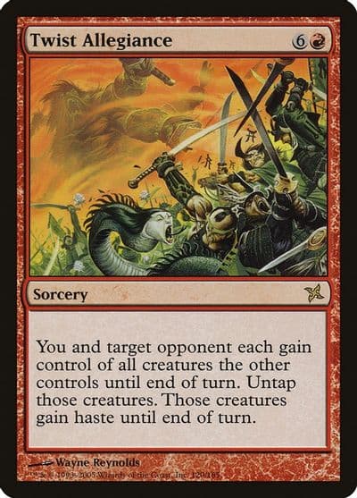 Twist Allegiance Betrayers of Kamigawa Magic card