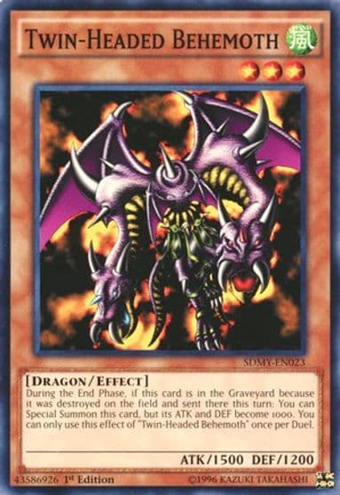 Twin Headed Behemoth Structure Deck: Yugi Muto Yu-Gi-Oh! card