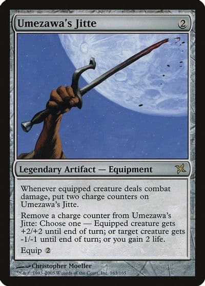 Umezawas Jitte Betrayers of Kamigawa Magic card