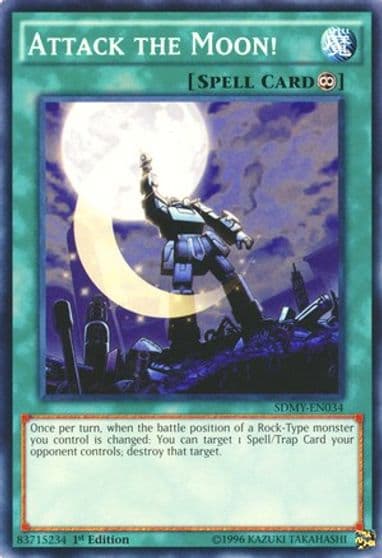 Attack the Moon Structure Deck: Yugi Muto Yu-Gi-Oh! card