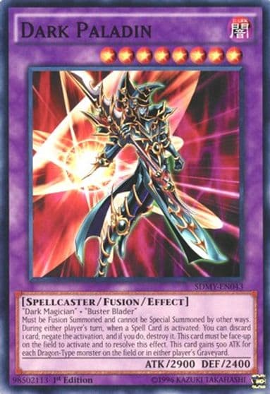 Dark Paladin Structure Deck: Yugi Muto Yu-Gi-Oh! card