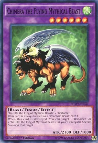 Chimera the Flying Mythical Beast Structure Deck: Yugi Muto Yu-Gi-Oh! card