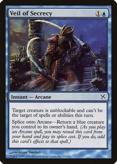 Veil of Secrecy Betrayers of Kamigawa Magic card