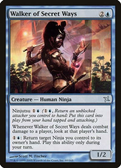 Walker of Secret Ways Betrayers of Kamigawa Magic card