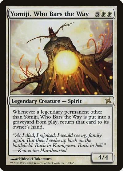 Yomiji Who Bars the Way Betrayers of Kamigawa Magic card