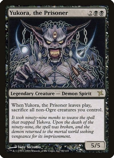 Yukora the Prisoner Betrayers of Kamigawa Magic card