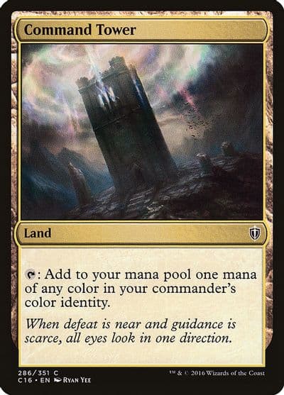 Command Tower Commander 2016 Magic card
