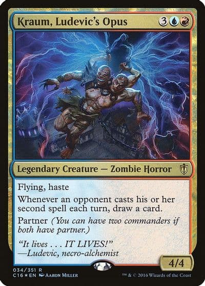 Kraum Ludevics Opus Commander 2016 Magic card