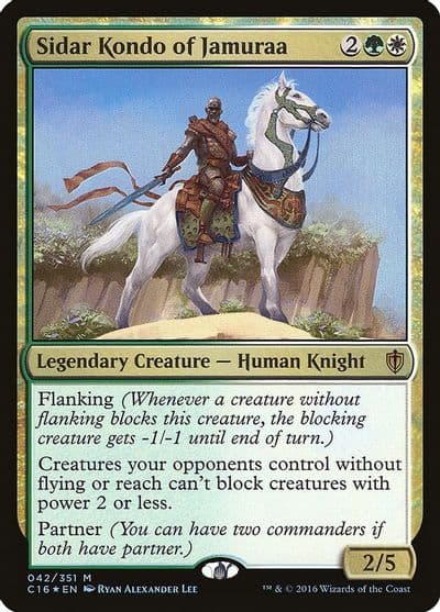 Sidar Kondo of Jamuraa Commander 2016 Magic card