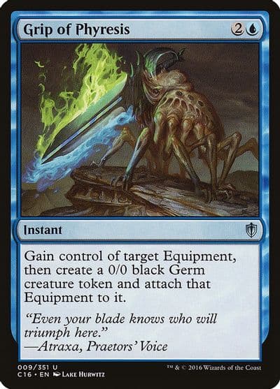 Grip of Phyresis Commander 2016 Magic card