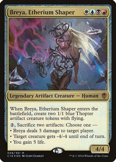Breya Etherium Shaper Commander 2016 Magic card