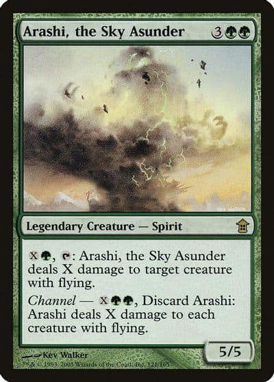 Arashi the Sky Asunder Saviors of Kamigawa Magic card