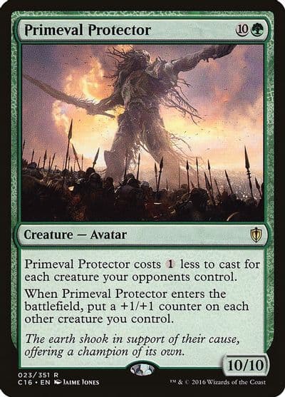 Primeval Protector Commander 2016 Magic card