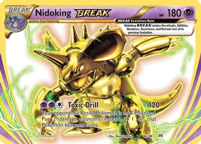 Nidoking BREAK XY - Evolutions Pokemon card