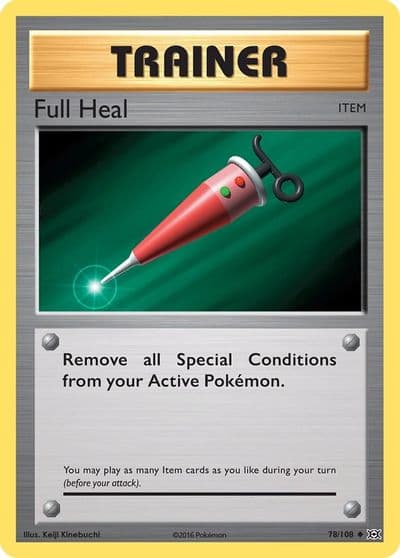 Full Heal XY - Evolutions Pokemon card