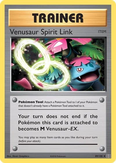 Venusaur Spirit Link XY - Evolutions Pokemon card