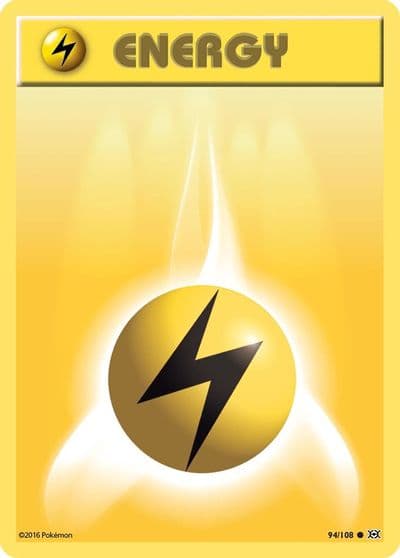 Lightning Energy XY - Evolutions Pokemon card