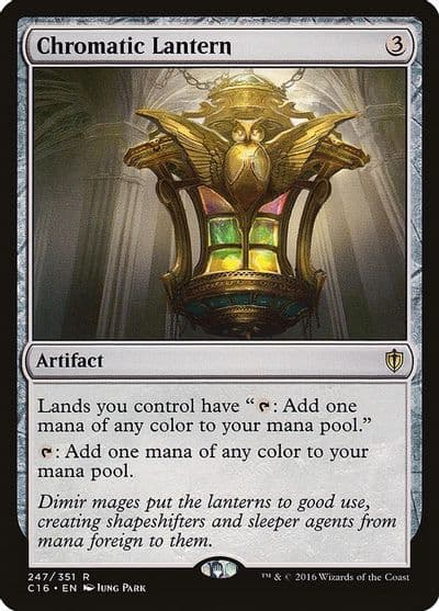 Chromatic Lantern Commander 2016 Magic card