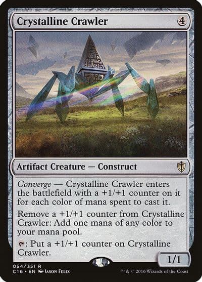 Crystalline Crawler Commander 2016 Magic card