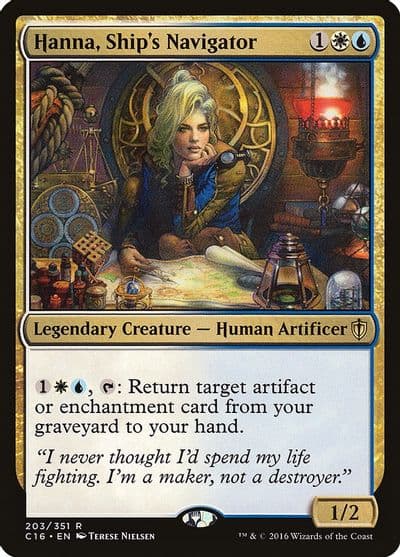 Hanna Ships Navigator Commander 2016 Magic card