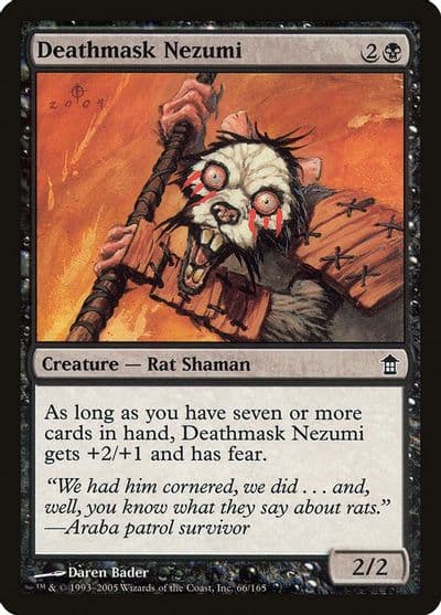 Deathmask Nezumi Saviors of Kamigawa Magic card