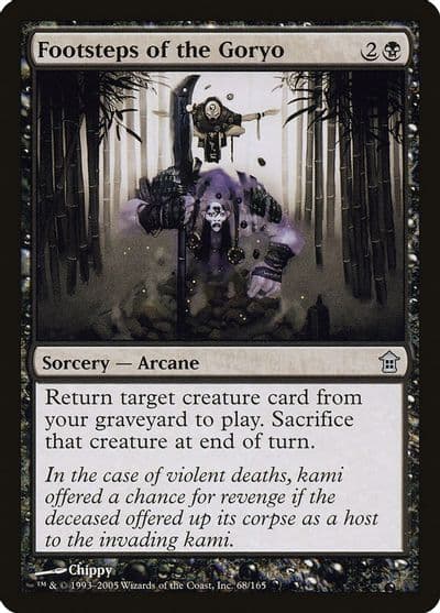 Footsteps of the Goryo Saviors of Kamigawa Magic card