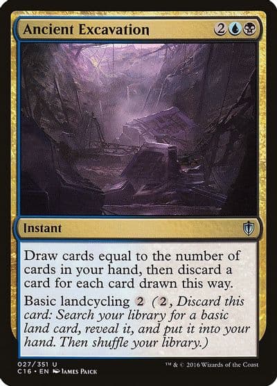 Ancient Excavation Commander 2016 Magic card