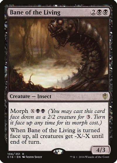Bane of the Living Commander 2016 Magic card