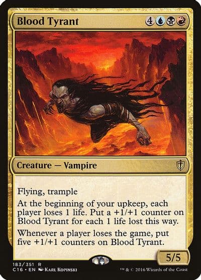 Blood Tyrant Commander 2016 Magic card