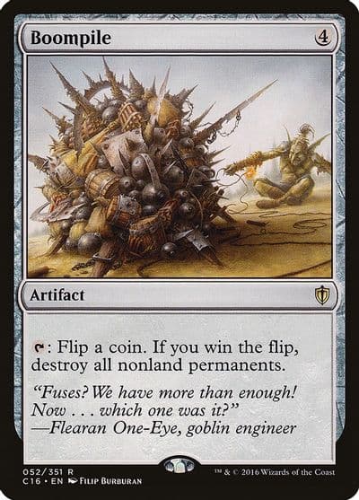 Boompile Commander 2016 Magic card