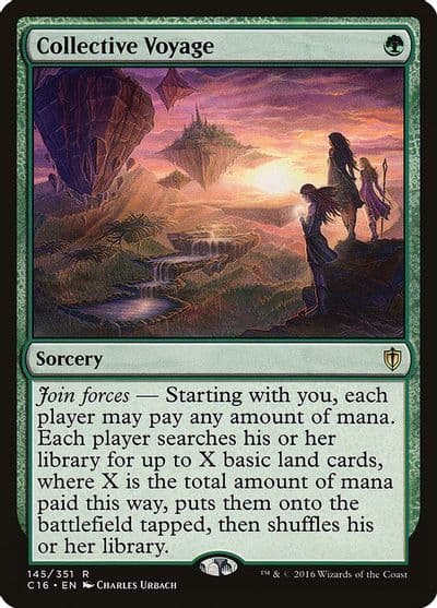Collective Voyage Commander 2016 Magic card