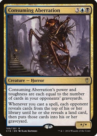 Consuming Aberration Commander 2016 Magic card