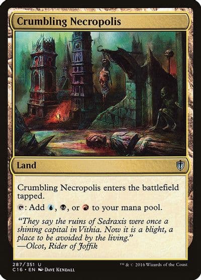 Crumbling Necropolis Commander 2016 Magic card