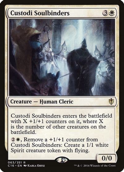 Custodi Soulbinders Commander 2016 Magic card