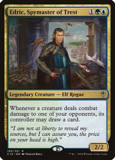 Edric Spymaster of Trest Commander 2016 Magic card