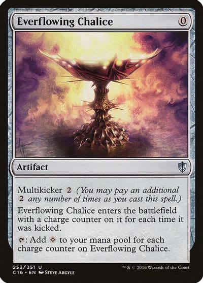 Everflowing Chalice Commander 2016 Magic card