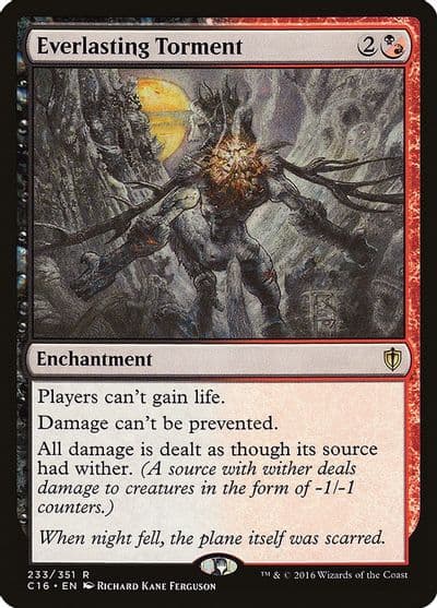 Everlasting Torment Commander 2016 Magic card