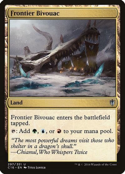 Frontier Bivouac Commander 2016 Magic card