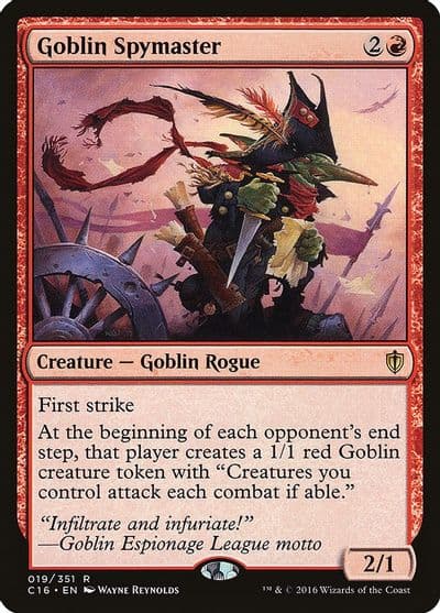 Goblin Spymaster Commander 2016 Magic card