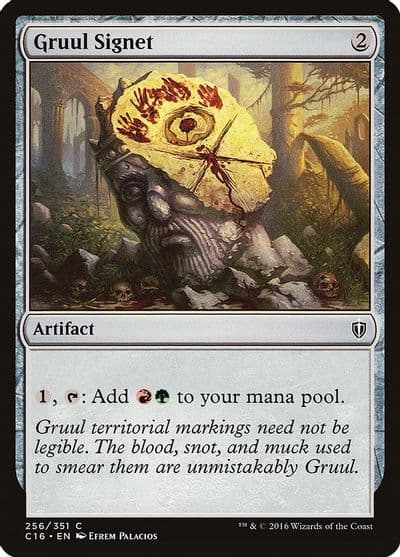 Gruul Signet Commander 2016 Magic card