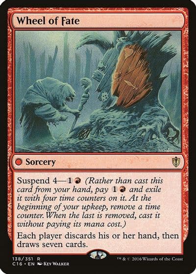 Wheel of Fate Commander 2016 Magic card