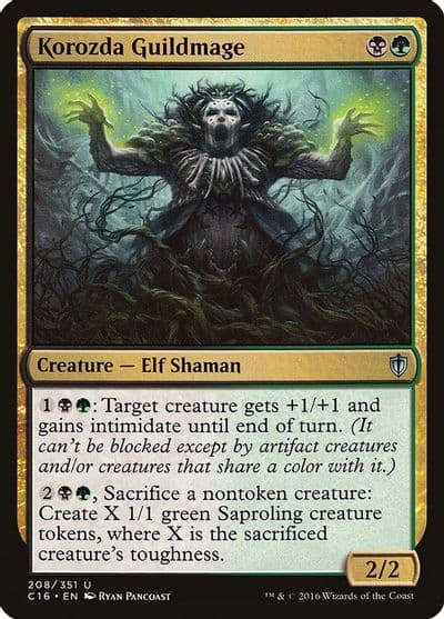 Korozda Guildmage Commander 2016 Magic card