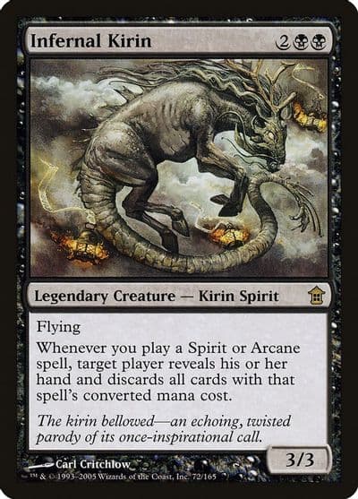 Infernal Kirin Saviors of Kamigawa Magic card