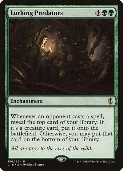 Lurking Predators Commander 2016 Magic card