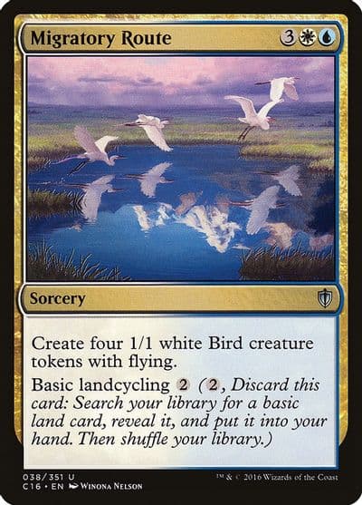 Migratory Route Commander 2016 Magic card