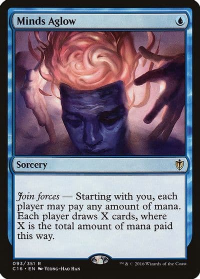 Minds Aglow Commander 2016 Magic card