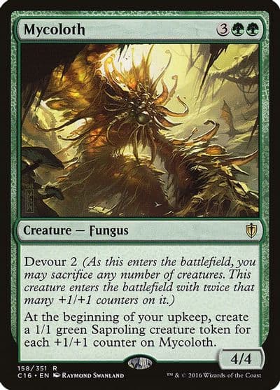 Mycoloth Commander 2016 Magic card