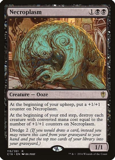 Necroplasm Commander 2016 Magic card